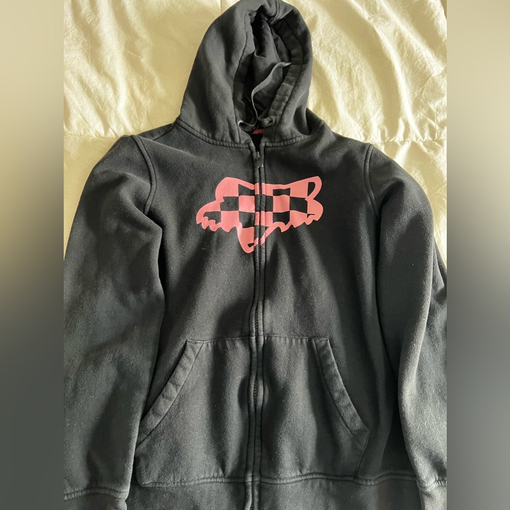 Fox Zip Up Hoodie